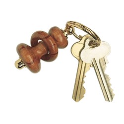 Carbatec Gold Plated Key Ring Kits -5Pack