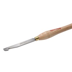 Robert Sorby Round/Side Cut Scraper HSS 3/4" with Handle 824H