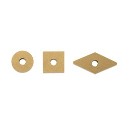 Robert Sorby Titanium Nitride Coated (TiN) - Pack of 3 Cutters to suit Turnmaster
