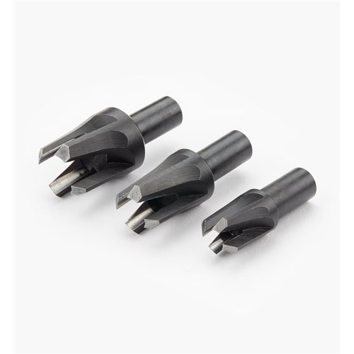 Veritas Imperial Snug Plug cutter Set - 3 pce