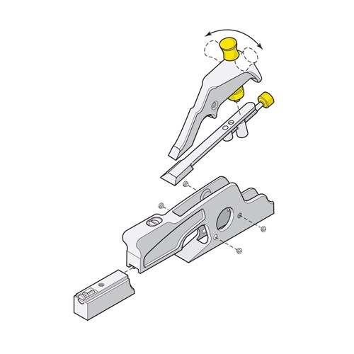 Veritas® Medium Shoulder Plane with PM-V11® Blade