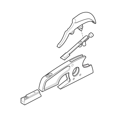 Veritas® Small Shoulder Plane with PM-V11 Blade