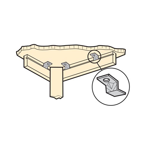 Lee Valley Tabletop Mounting Clamps
