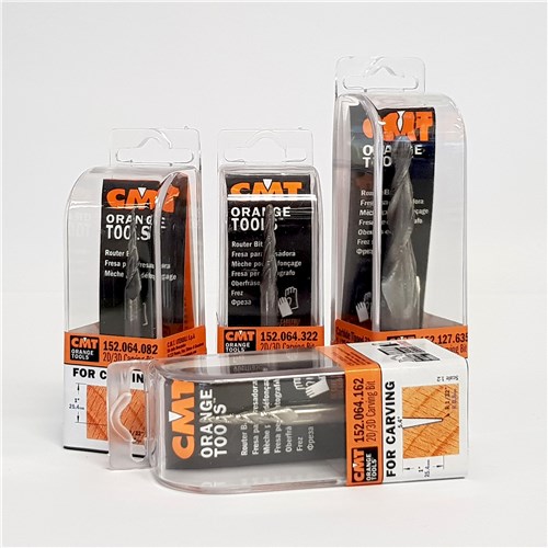 CMT 3D Tapered Ball Nose Bit 3.18mm for CNC