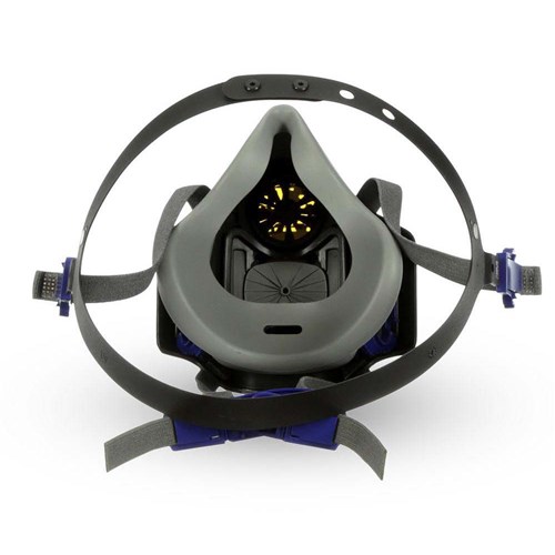 3M Secure Click Reusable Half Face Respiratory Mask with P2 D3125 Particle Filter Kit - Small