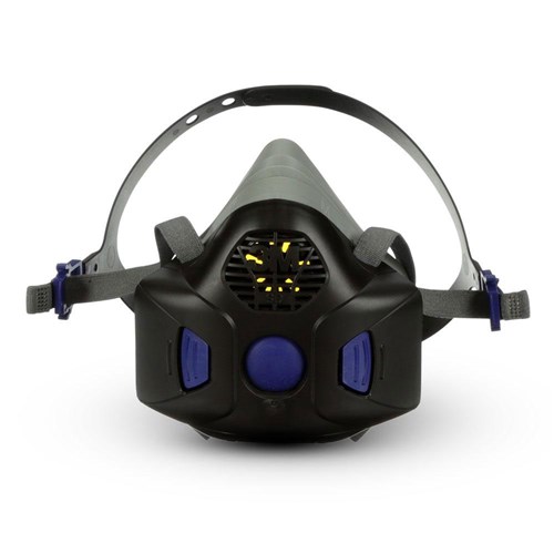 3M Secure Click Reusable Half Face Respiratory Mask - Large