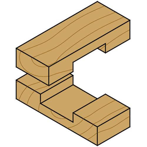 CMT Straight Router Bit - Short Series - 7mm Diameter 18mm Cut Length