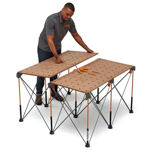 Bora Centipede Workbench Tabletop with MFT type dog holes