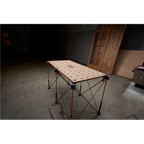 Bora Centipede Workbench Tabletop with MFT type dog holes