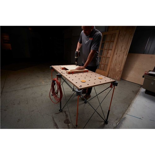 Bora Centipede Workbench Tabletop with MFT type dog holes