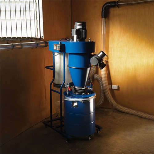 Carbatec CDC-850P 2-stage 850CFM Cyclone Dust Collector