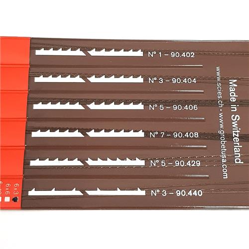 Pegas Mixed Woodworking Scroll Saw Blade Set