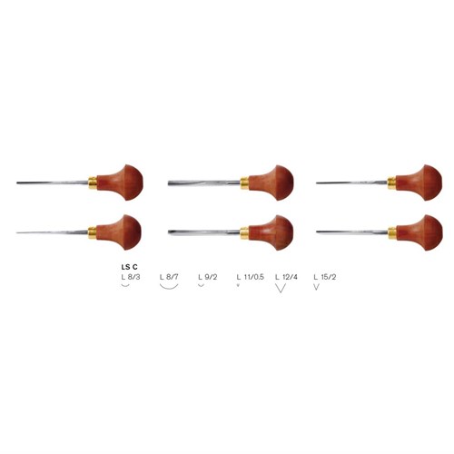 Pfeil Individual Lino Chisel - #9 sweep - Gouge - 2mm