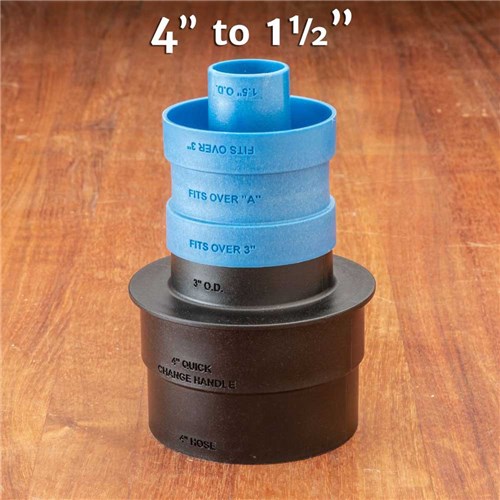 Rockler Dust Right Stacking Dust Port Adapter Set