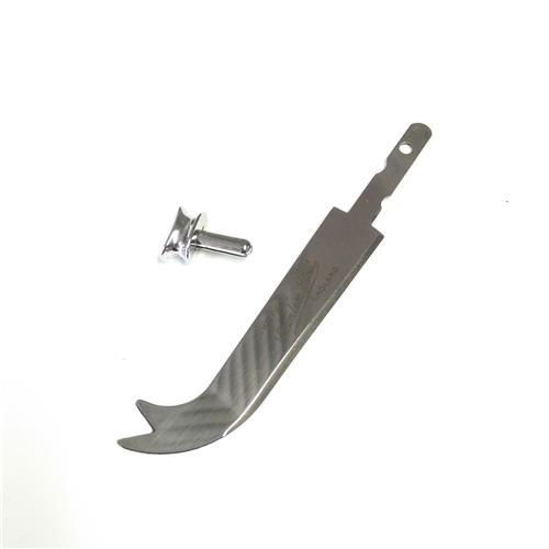 Carbatec Stainless Steel Half Cheese Knife