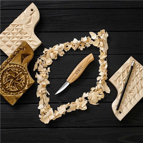 Stryi Chip Carving / Whittling Knife - 58mm