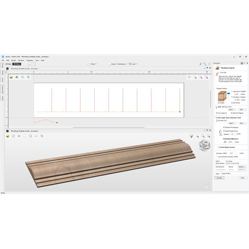 VCarve_Moulding_toolpath