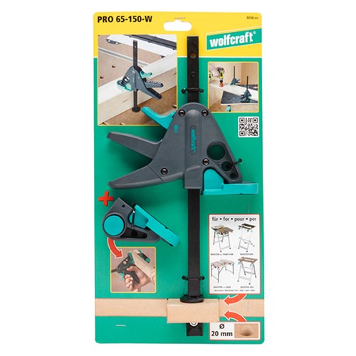 Wolfcraft PRO Work Table Clamp