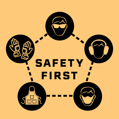 Safety First. Personal Protection Equipment.