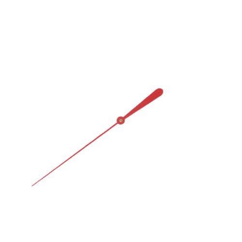 Carbatec Clock Hands - Second Hand - Red - 71mm