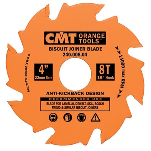 CMT 100mm Biscuit Joiner Blade