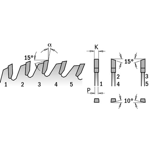 CMT Xtreme Fine Finishing Blade - 250mm - 80 Tooth