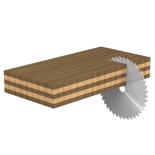 CMT Industrial Low Noise and Chrome Coated Blade - 96 Tooth 38° (ß) Grind