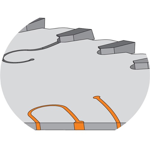 CMT Industrial Low Noise and Chrome Coated Blade - 250mm - 40 Tooth