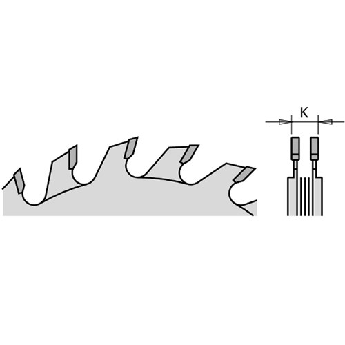 CMT Industrial Adjustable Scoring Blade (Scribe Blade) - 80mm