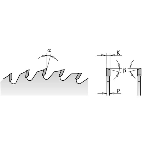 CMT Fine Cut-Off Saw Blade - 180mm