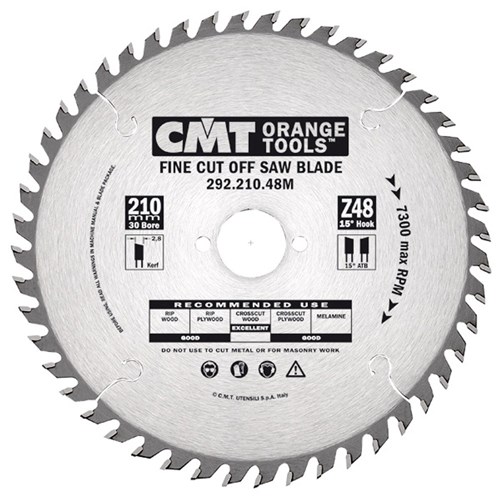 CMT Fine Cut-off Blade - 235mm