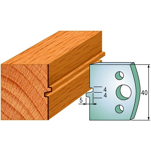 CMT Spindle Moulder Profile Knives - 40mm - Joinery #74