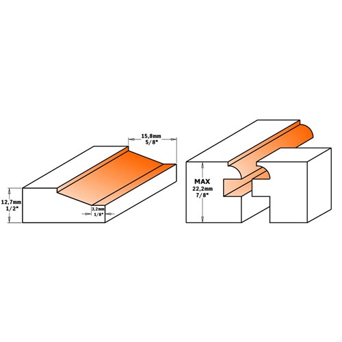 CMT 3 Piece Small Arch Door Set