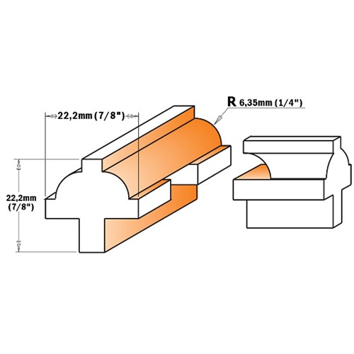 CMT 3 Piece Divided Light Door Set