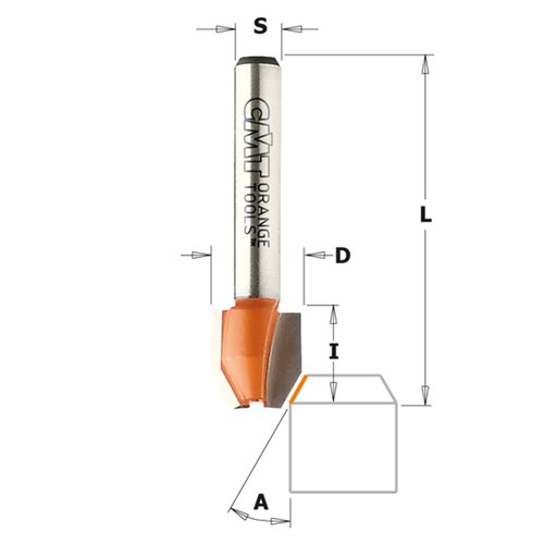 CMT Combination Trim Bit 0° and 30°
