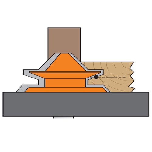 CMT Lock Mitre Bit 70mm d 1/2