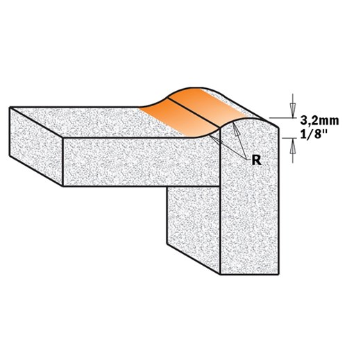 CMT Solid Surface No-Drip Router Bit