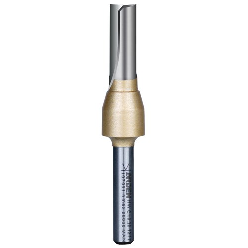 Arden Solid Carbide Insert Straight Cutter - 8mm Diameter 19mm Cut Depth