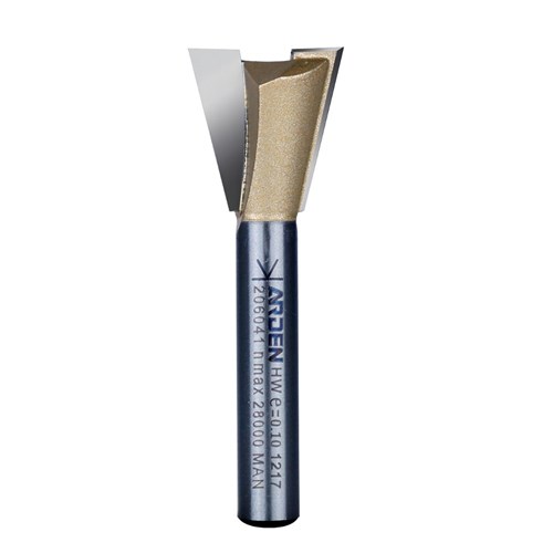 Arden Dovetail Bit - 15.9mm Diameter 14° Angle 1/4