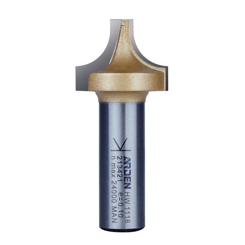 Arden Pierce and Round Over Bit - 9.5mm Radius 1/2