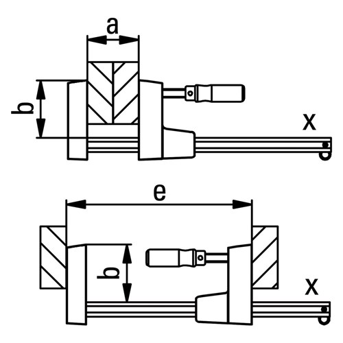 Bessey Uniklamp - 600mm