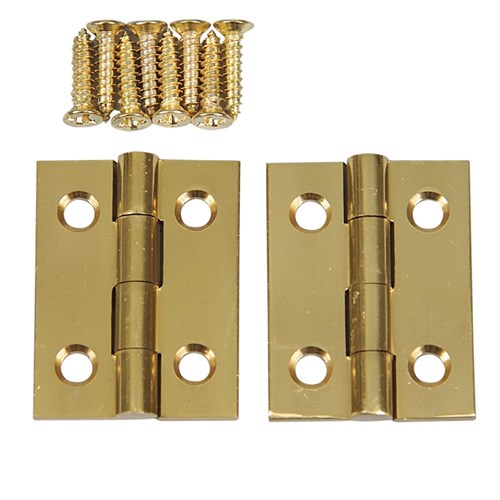 Hardware for Creatiive Finishes Solid Brass Butt Hinges - 1