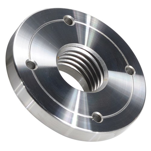 Carbatec Steel Faceplate - 75mm - 1-1/4