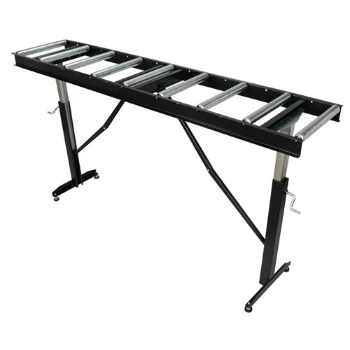 Carbatec Large Roller Stand with Nine Rollers