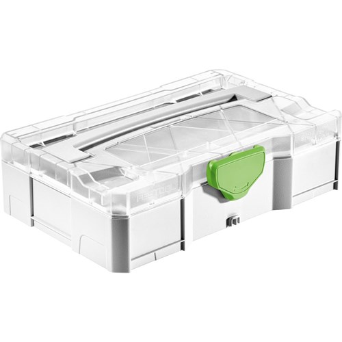 Festool Systainer Mini T-Loc  with Transparent Lid
