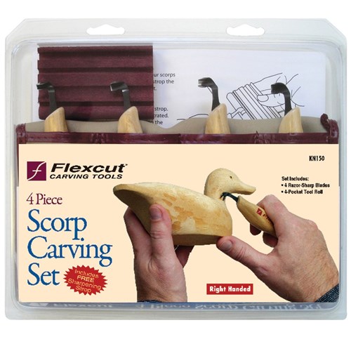 Flexcut Four Piece Scorp Set