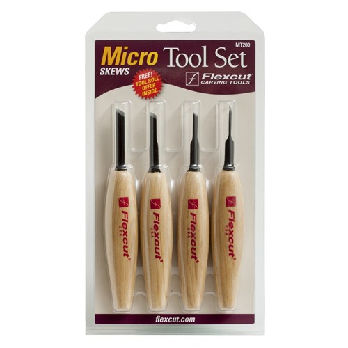 Flexcut Skew Micro Tool Set