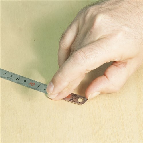 Shinwa Ruler Pick Up Scale Silver - 15cm