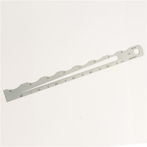 Shinwa Radius Gauge - R 8mm - 15mm - Metric