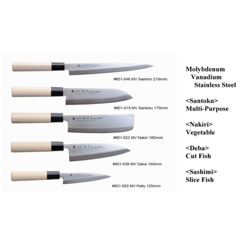 Topman Japanese Nakiri Knife - 160mm